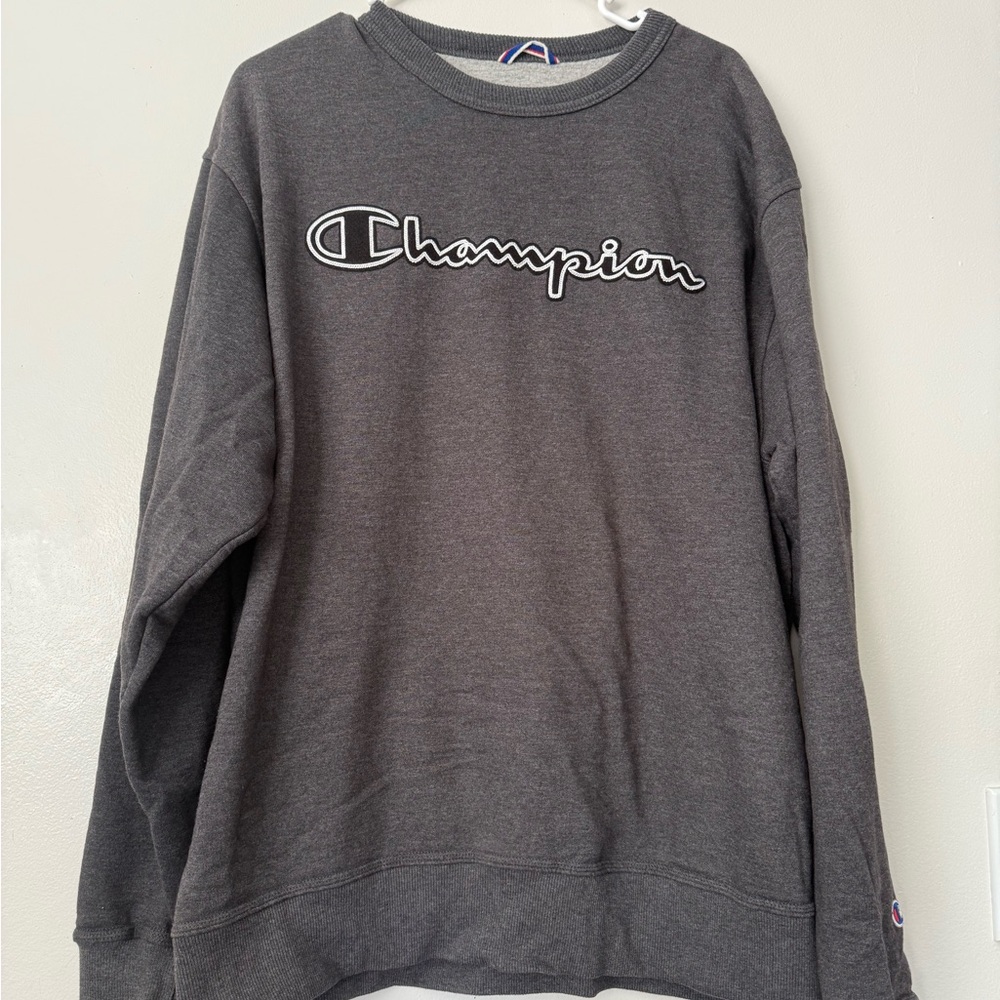 Champion Women's Gray Crewneck Jacket